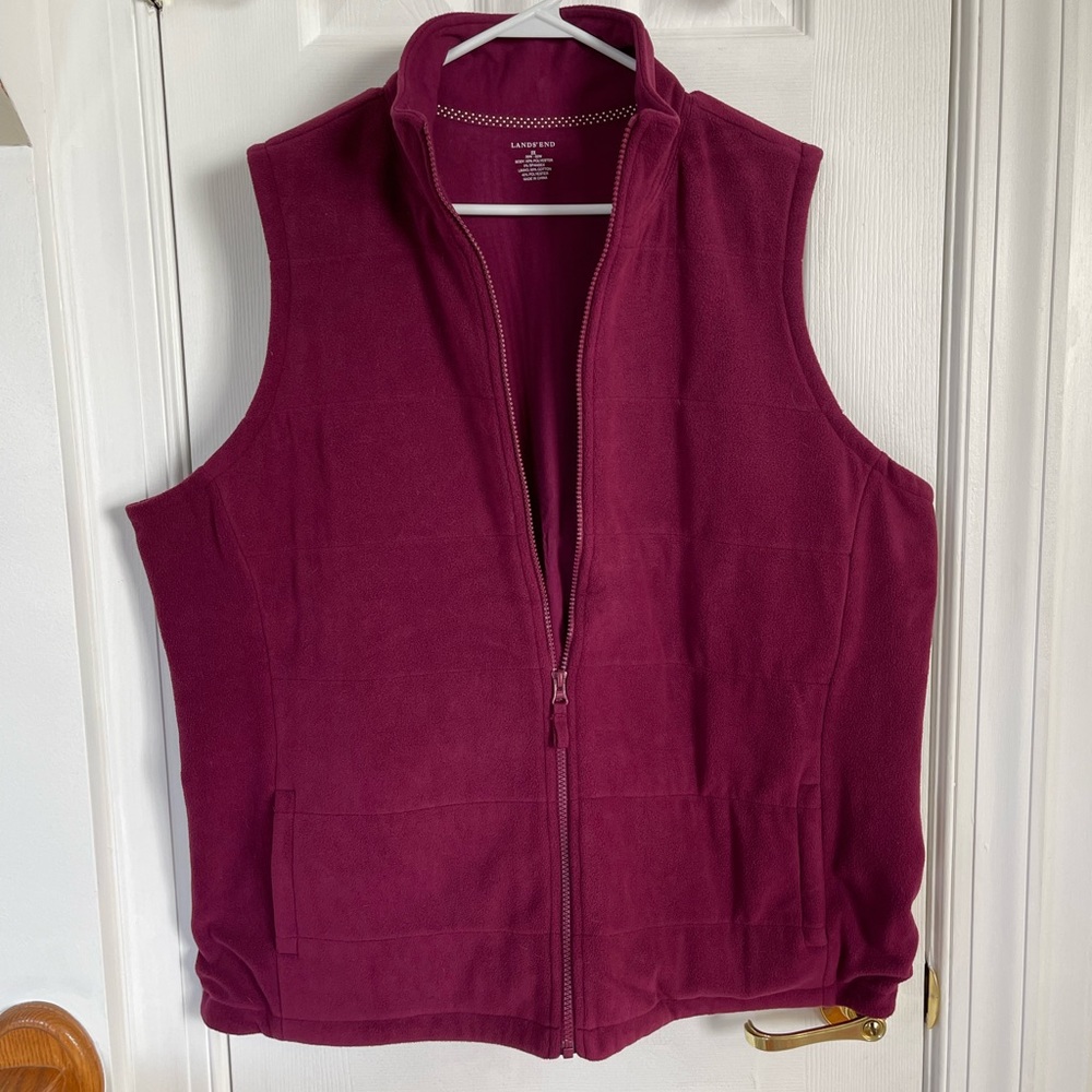 Lands’ End Fleece Vest